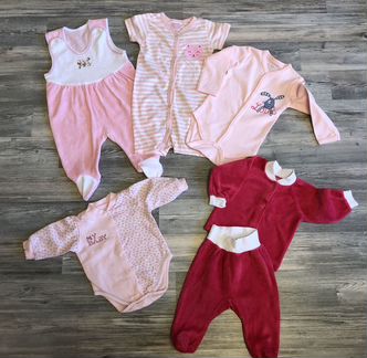 Одежда для девочки малышки 56-62