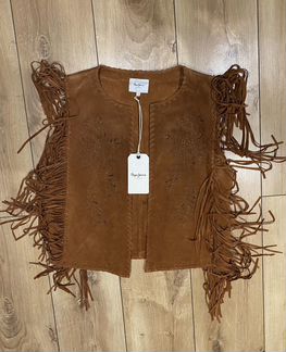 Жилет Pepe Jeans. Натуральная замша. Новый