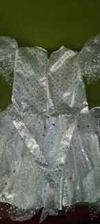 Костюм карнавальный снежинка