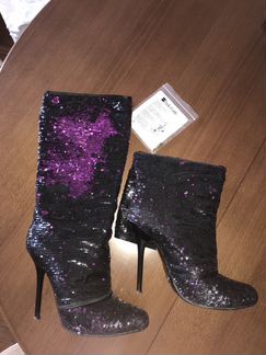 Стильные полусапоги Paolo Conte с пайетками