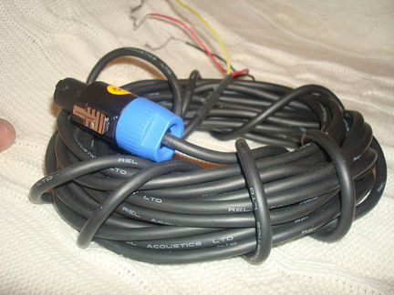 Кабель Rel для сабвуфера 15 метров новый