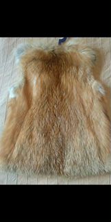 Жилет из лисы размер M