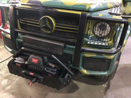 Лебёдка brabus-warn для Mercedec гелендваген w463