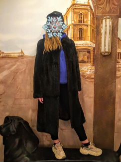 Норковая шуба - носим как стритстайлеры)