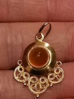 Золотая подвеска