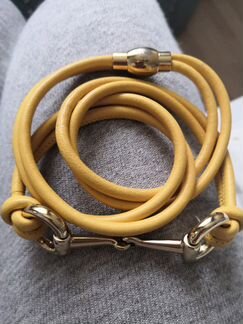 Кожаный браслет Qudo