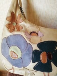 Сумка Gillian натуральная кожа/замша б/у