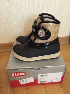 Резиновые тёплые сапожки Olang