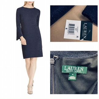 Ralph Lauren платье вечернее с люрексом новое 44+