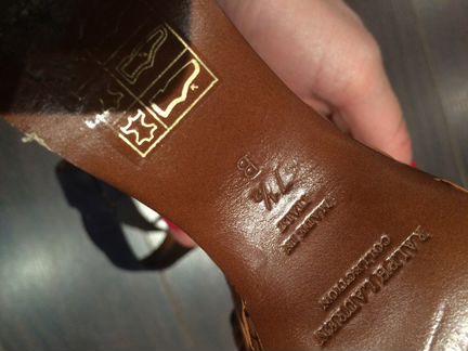 Босоножки Ralph Lauren оригинал 38 р