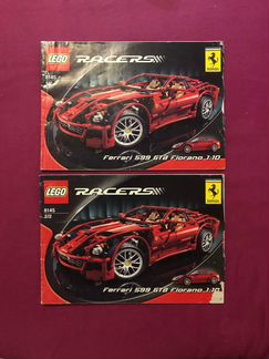 Lego Лего 8145 Racers Ferrari 599 GTB Fiorano 1:10