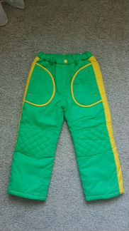 Непромокаемые новые теплые штаны размер 104