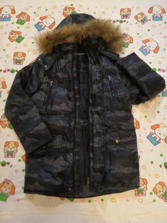 Пуховик для мальчика на рост 140 см