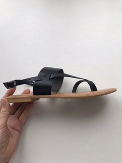 Сандалии, кожаные, размер 36