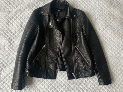 Кожаная куртка ASOS