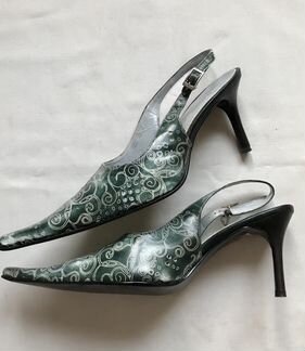 Туфли кожа Rossini р.37, б/у 1 раз