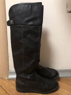 Сапоги женские без каблука