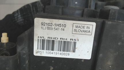 Фара (передняя) правая KIA Ceed, 2010