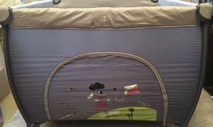 Детская кроватка манеж