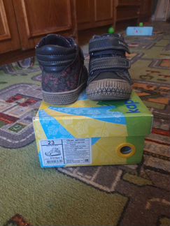 Ботинки демисезонные kapika 23 размера