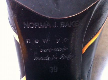 Туфли Италия Norma J. Baker 38-39р