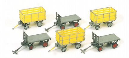 Дополнения для железнодорожного макета Preiser HO