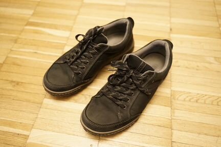 Зимние кожаные ботинки Ecco