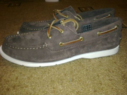 Мокасины топ-сайдеры кожаные, Helly Hansеn, Норвег