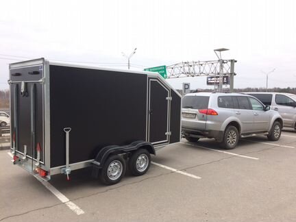 Прицеп-фургон легковой для снегохода, квадроцикла