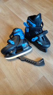 Коньки ледовые детские раздвижные рр 28-31