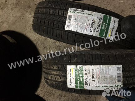 Летние Шины R15 205/70 Marshal Road vedture APT