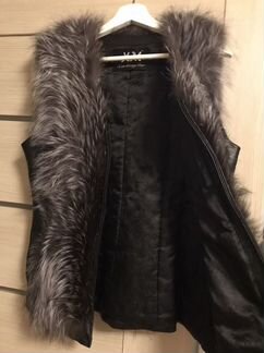 Жилетка из чернобурки