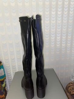 Зимняя кожаная обувь женская