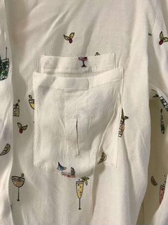 Блузка Zara. Блузка для пятничных офисных будней )