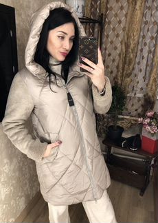 Пуховик пальто
