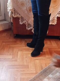 Ботфорты зимние