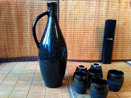 Графин со стопками, винтаж 70-е