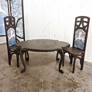 Кукольная мебель из дерева