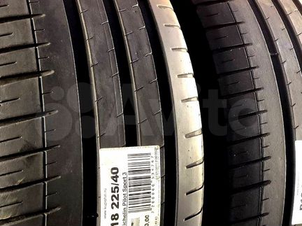 Шины 225/55 R18 96Y Michelin Pilot Sport 3