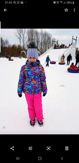 Зимний классный комплект на девочку Snowest