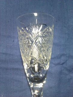 Бокалы хрустальные