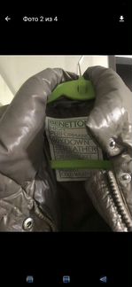 Пуховик benetton