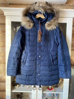 Пуховик Lee Cooper утиный пух синий