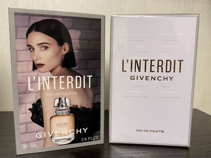 Givenchy L’interdit. Новые