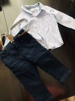 Рубашка и брюки 80 H&M