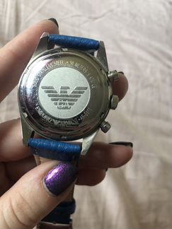 Часы хронограф emporio armani