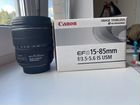 Canon EFS 15-85 mm f/3.5-5.6 is usm объявление продам