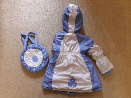 Куртка-пальто Батик на девочку 98-104. Весна, ос