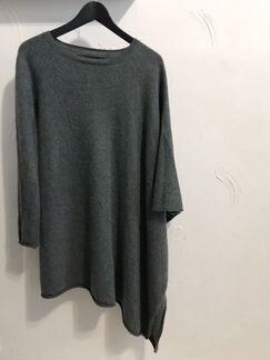 Кашемировое пончо/платье/свитер/джемпер zara