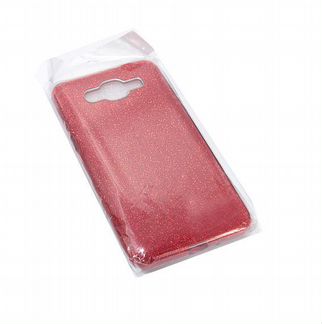 Чехол-накладка для Samsung G532 J2 Prime jzzs Shinny 3в1 TPU красная
